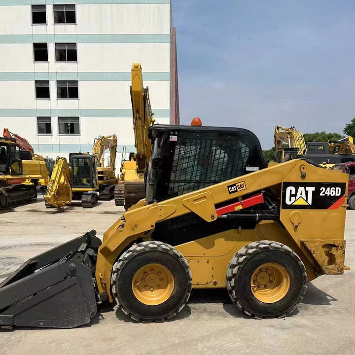 Used Caterpillar 246d 226b 246c Skid Steer Loader on Sale Used Construction for Sale - Skid steer loader: picture 1 Used Caterpillar 246d 226b 246c Skid Steer Loader on Sale Used Construction for Sale - Skid steer loader: picture 1