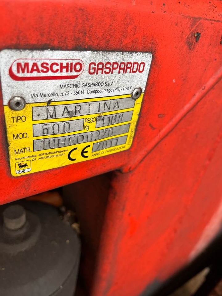Maschio Martina 600 - Municipal/ Special vehicle: picture 2 Maschio Martina 600 - Municipal/ Special vehicle: picture 2