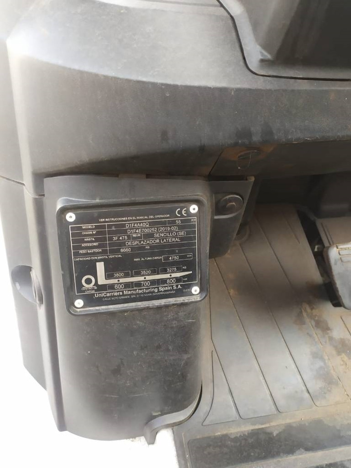 Diesel forklift UniCarriers D1F4A40Q: picture 7
