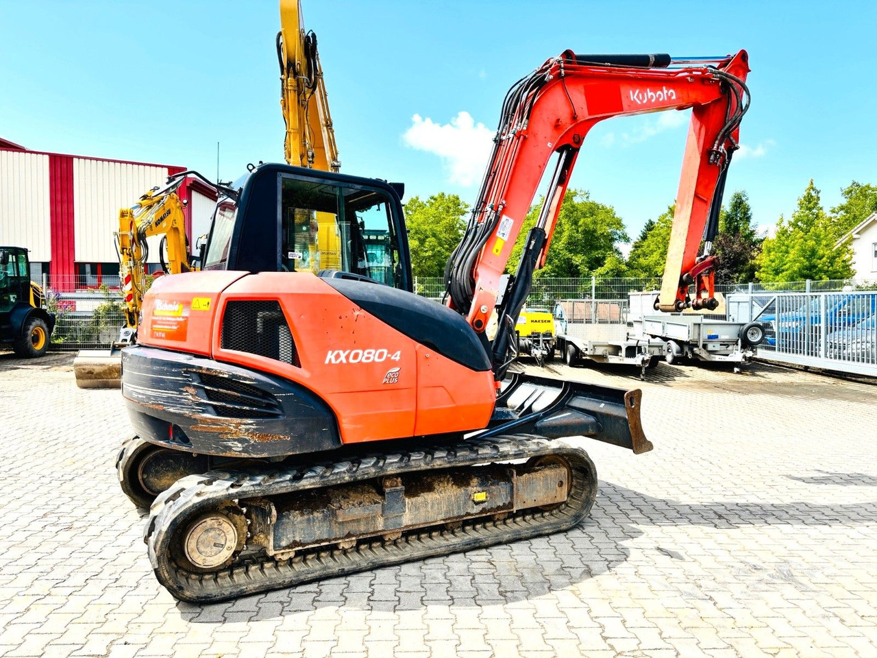 Kubota KX080-4 - Mini excavator: picture 2 Kubota KX080-4 - Mini excavator: picture 2
