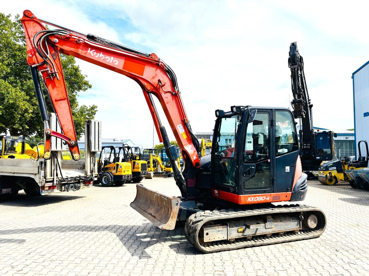 Kubota KX080-4 - Mini excavator: picture 1 Kubota KX080-4 - Mini excavator: picture 1