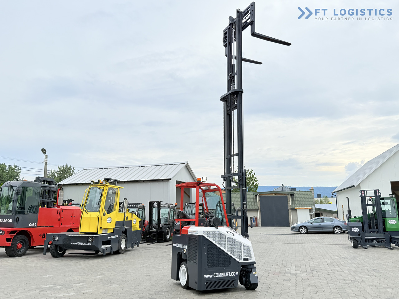 4-way reach truck COMBILIFT Combilift C3000CB – TRIPLEX 6000mm – Year 2016 / Only 2,161 hours / Free Lift / Fork Positioner / Diesel: picture 35