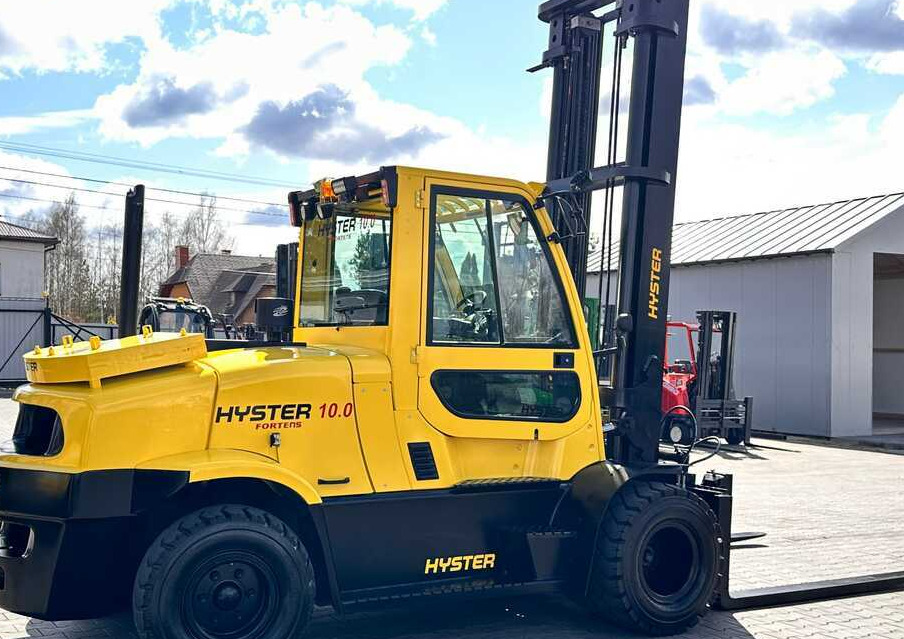 Diesel forklift Hyster HYSTER H10.0 FT9 / FORKS 2200MM / POSITIONER / SIDE SHIFT / VALID UDT / 5500MM: picture 8