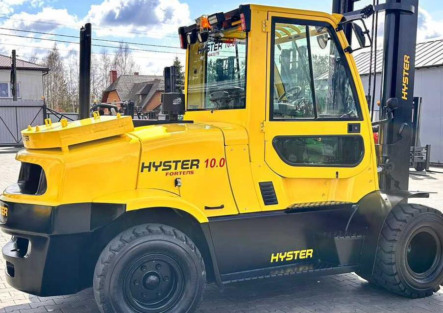 Diesel forklift Hyster HYSTER H10.0 FT9 / FORKS 2200MM / POSITIONER / SIDE SHIFT / VALID UDT / 5500MM: picture 40