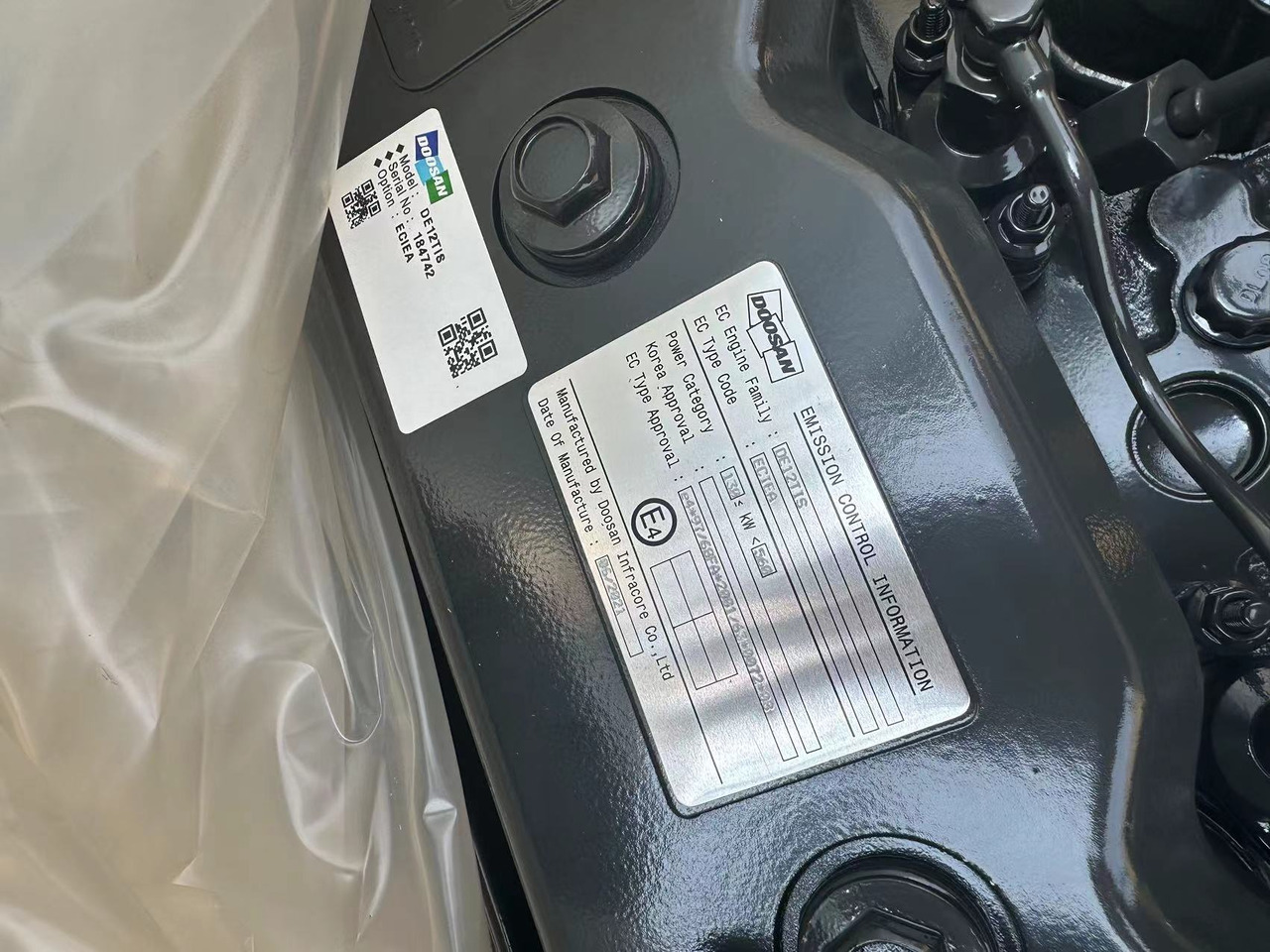 DOOSAN DE12TIS - Engine for Excavator: picture 2 DOOSAN DE12TIS - Engine for Excavator: picture 2