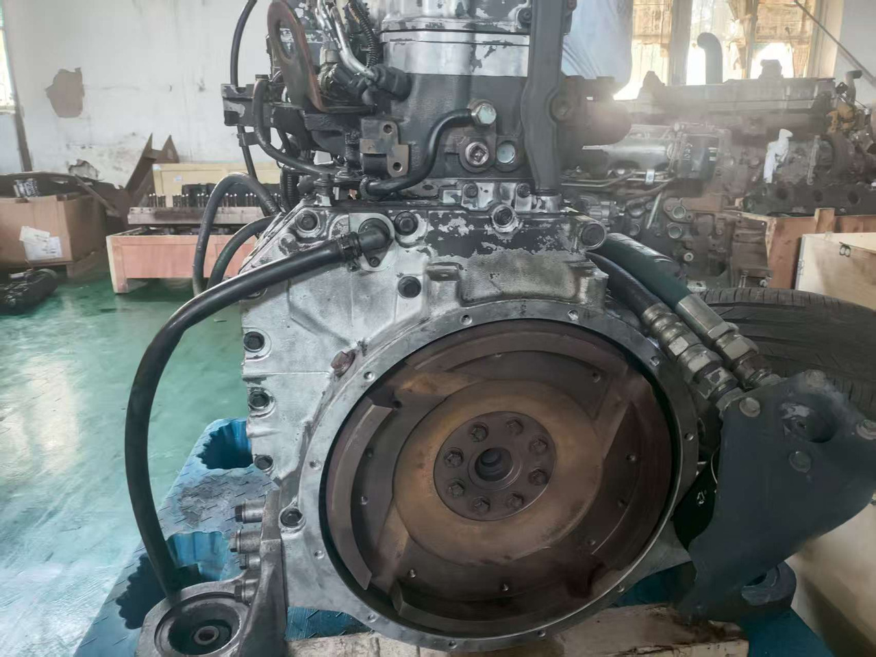 KOMATSU 6D107E-1 - Engine for Excavator: picture 4 KOMATSU 6D107E-1 - Engine for Excavator: picture 4