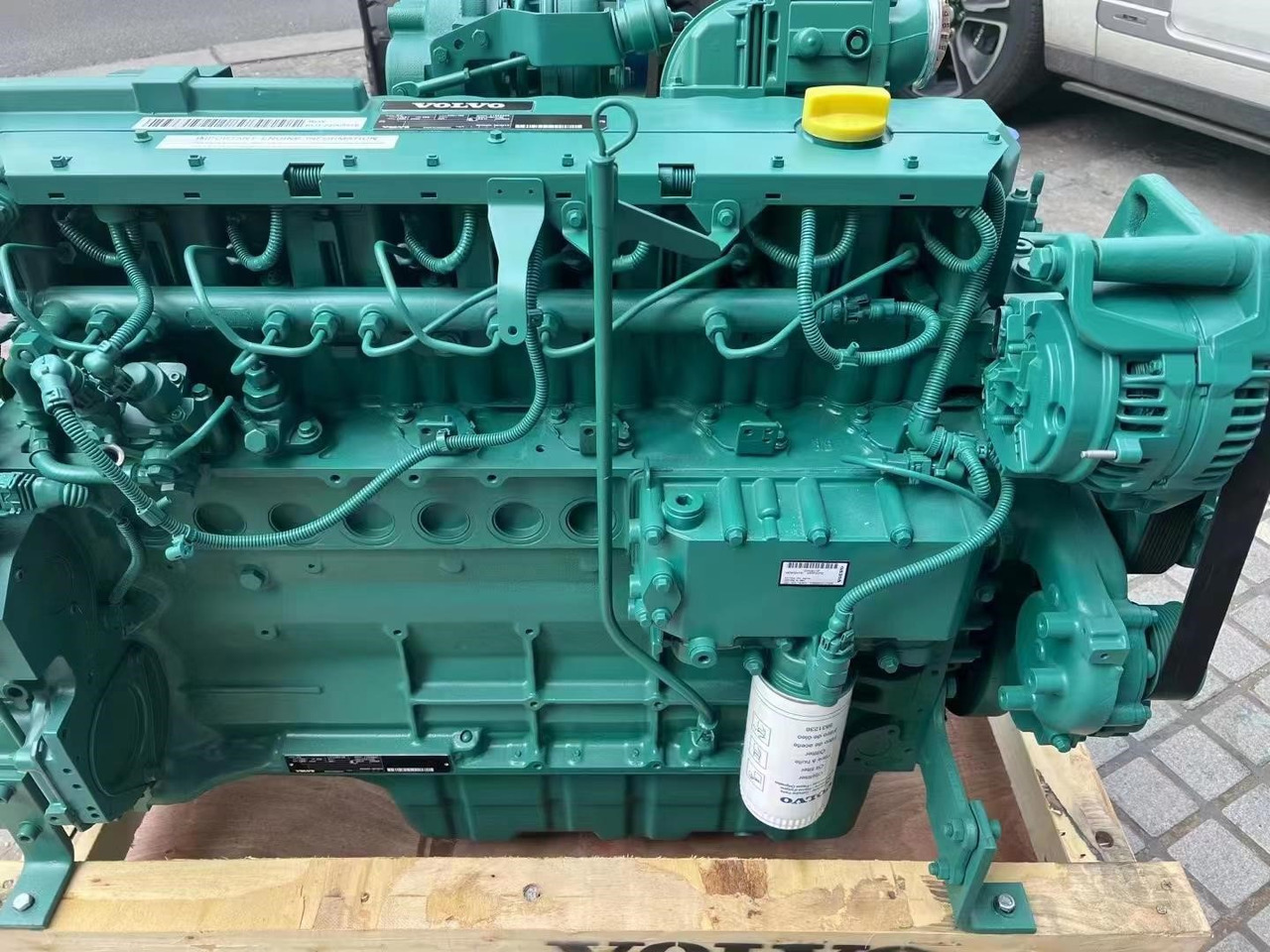 VOLVO D7E - Engine for Excavator: picture 2 VOLVO D7E - Engine for Excavator: picture 2