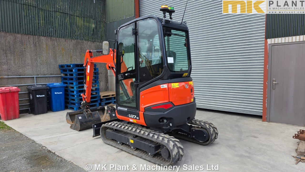 KUBOTA U27-4 - Mini excavator: picture 3 KUBOTA U27-4 - Mini excavator: picture 3