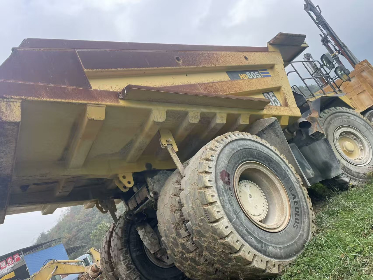 KOMATSU HD605 - Tipper: picture 4 KOMATSU HD605 - Tipper: picture 4