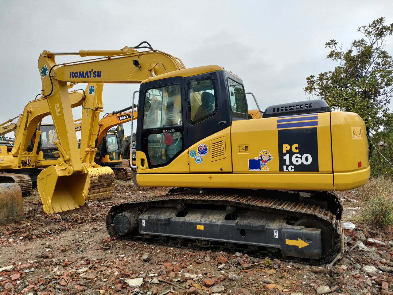 KOMATSU PC160-7 - Crawler excavator: picture 1 KOMATSU PC160-7 - Crawler excavator: picture 1