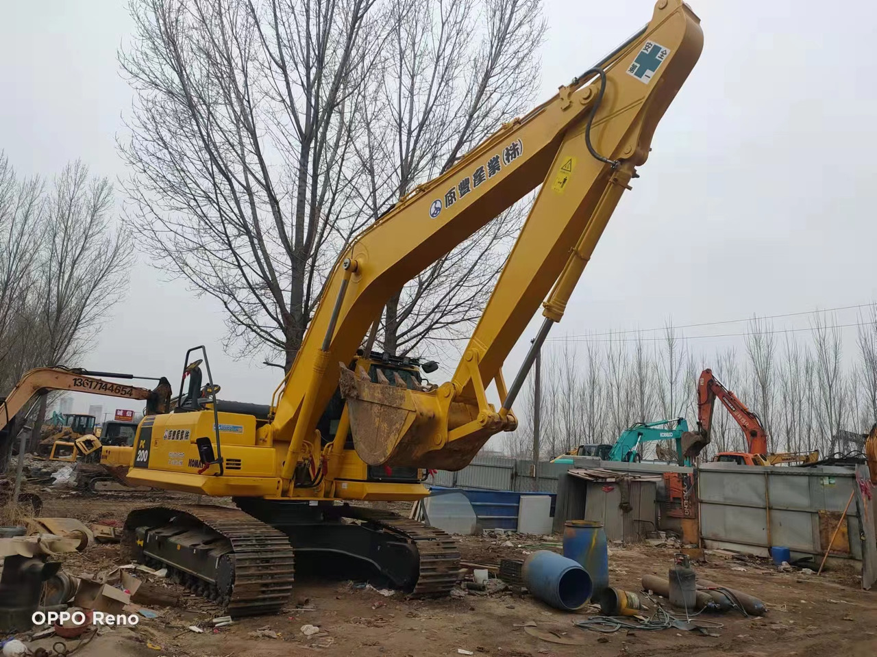 KOMATSU PC200-8 - Wheel excavator: picture 3 KOMATSU PC200-8 - Wheel excavator: picture 3