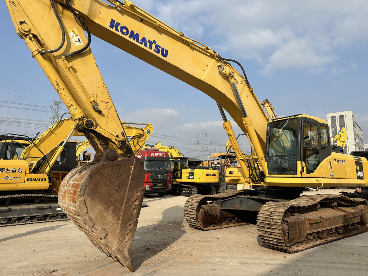 KOMATSU PC400-7 - Crawler excavator: picture 1 KOMATSU PC400-7 - Crawler excavator: picture 1