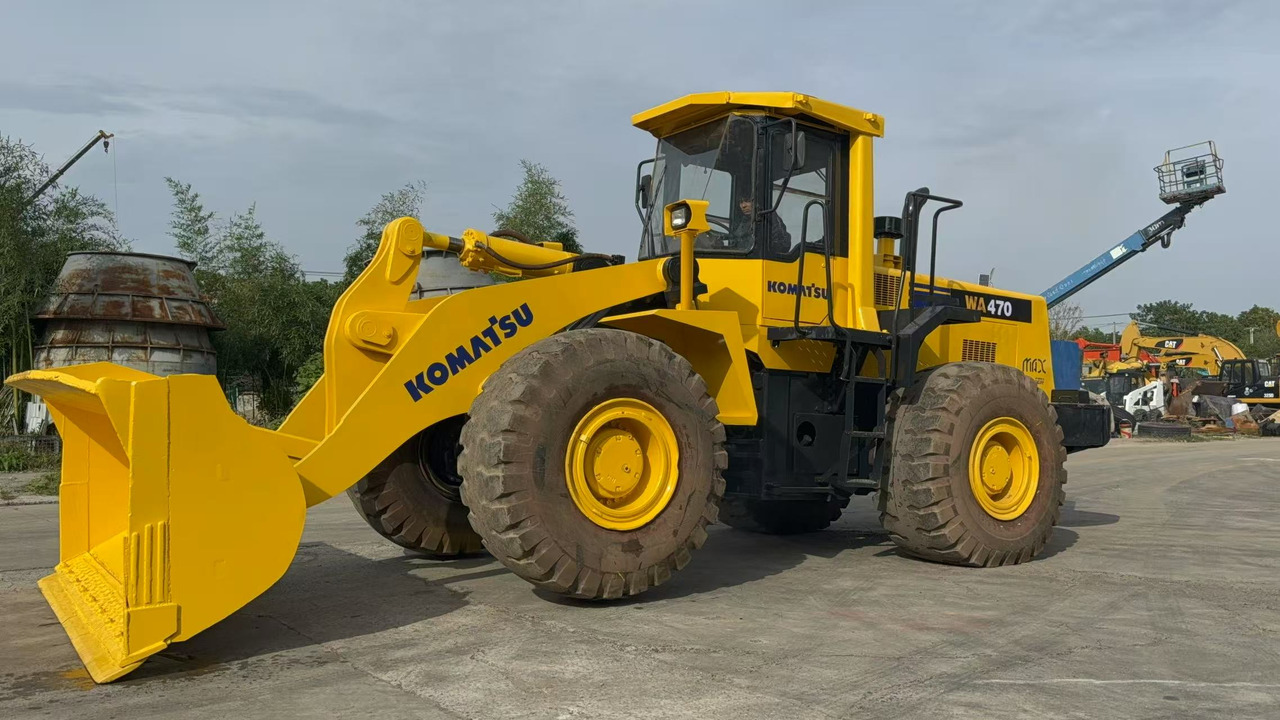 KOMATSU WA470-3 - Wheel loader: picture 1 KOMATSU WA470-3 - Wheel loader: picture 1