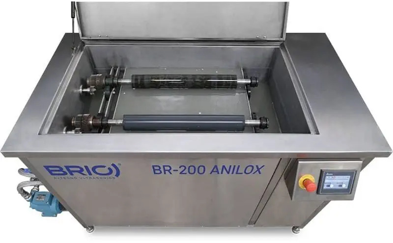 BRIO Ultrasonics BR-200 ANILOX Anilox roller cleaning machine - Ultrasonic cleaner: picture 1 BRIO Ultrasonics BR-200 ANILOX Anilox roller cleaning machine - Ultrasonic cleaner: picture 1