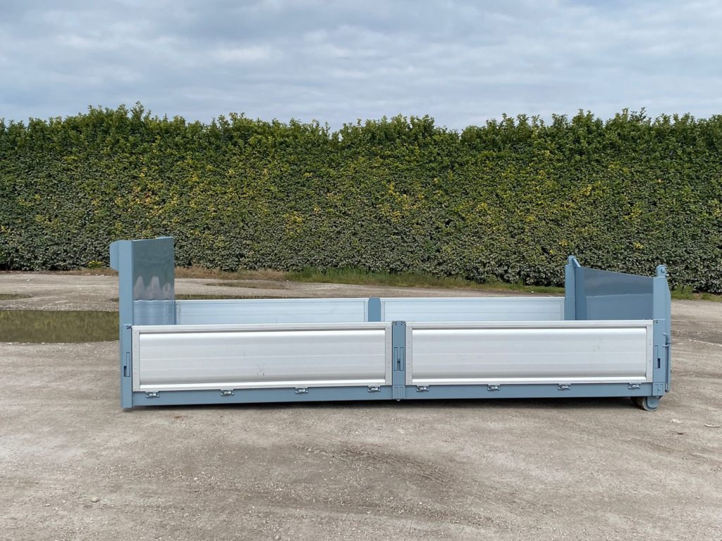New Roll-off container CONTAINER NUOVO A PIANALE CON PIANTONI RIMOVIBILI: picture 6