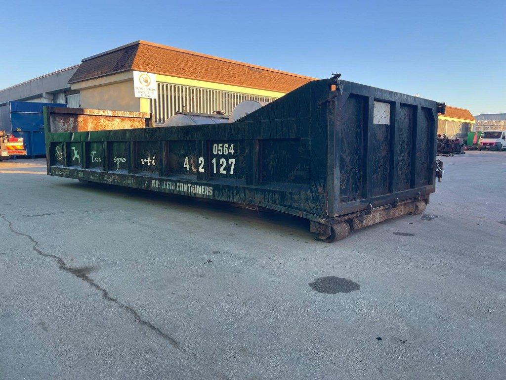 CONTAINER SCARRABILE USATO A CIELO APERTO - Roll-off container: picture 2 CONTAINER SCARRABILE USATO A CIELO APERTO - Roll-off container: picture 2