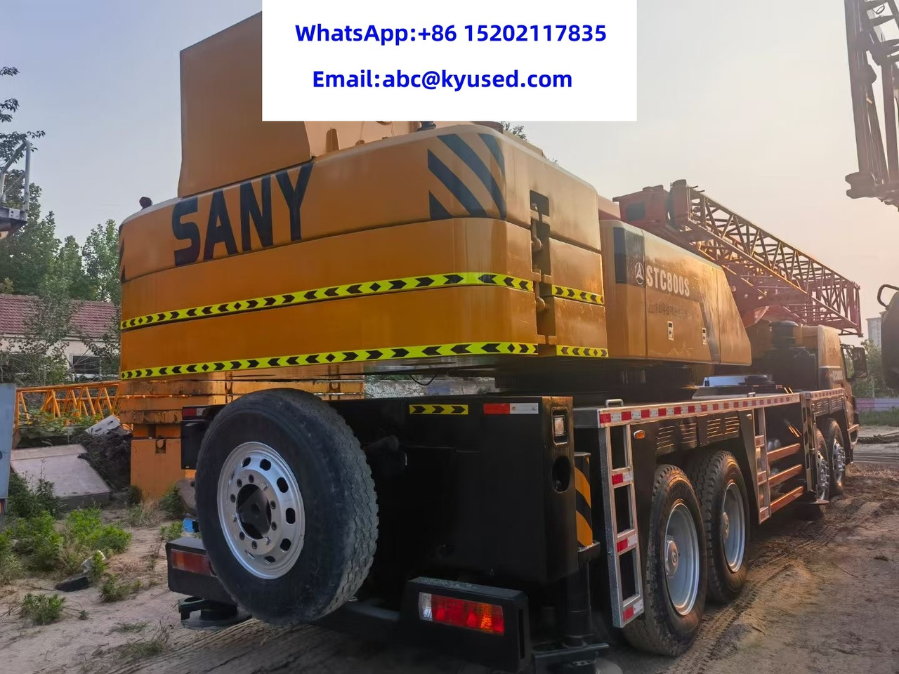SANY STC800 STC750S STC500S STC1000 STC1600 STC1800 80 TON TRUCK CRANE - Mobile crane: picture 4 SANY STC800 STC750S STC500S STC1000 STC1600 STC1800 80 TON TRUCK CRANE - Mobile crane: picture 4