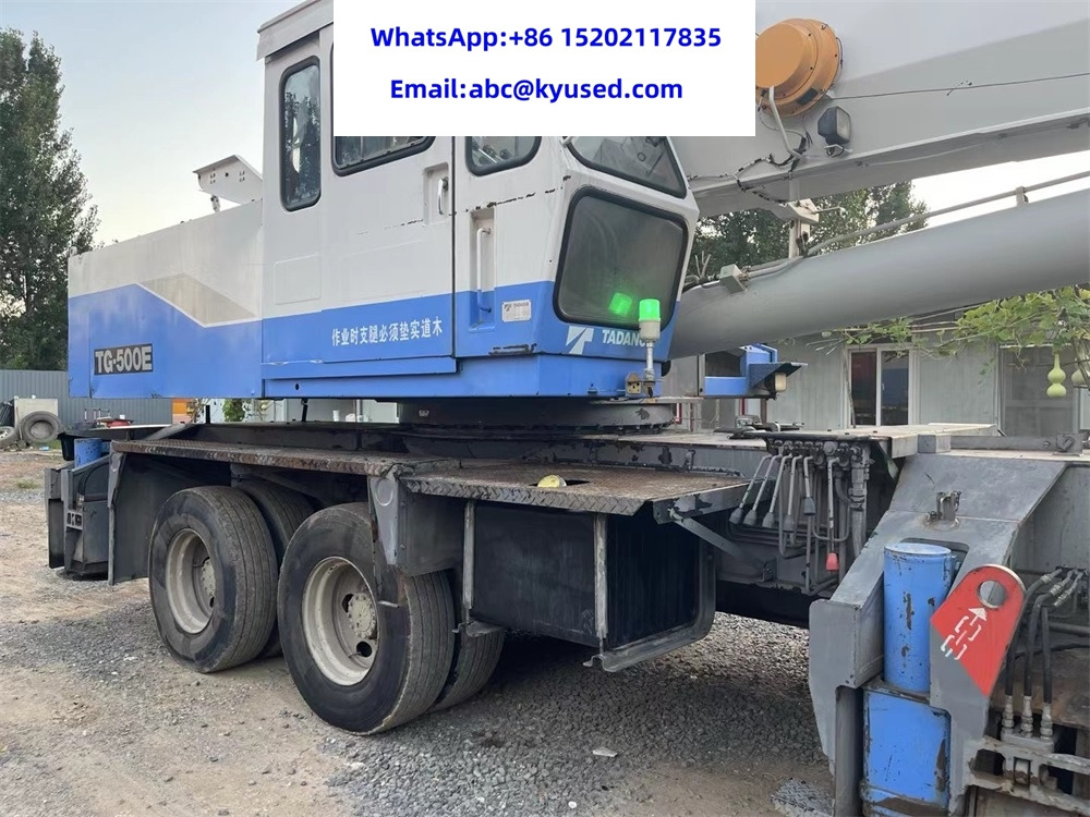 TADANO TG500E TG700E TG1000 TG250E TL250E TL300E 25TON 35TON 50TON 70TON 100TON - Mobile crane: picture 4 TADANO TG500E TG700E TG1000 TG250E TL250E TL300E 25TON 35TON 50TON 70TON 100TON - Mobile crane: picture 4
