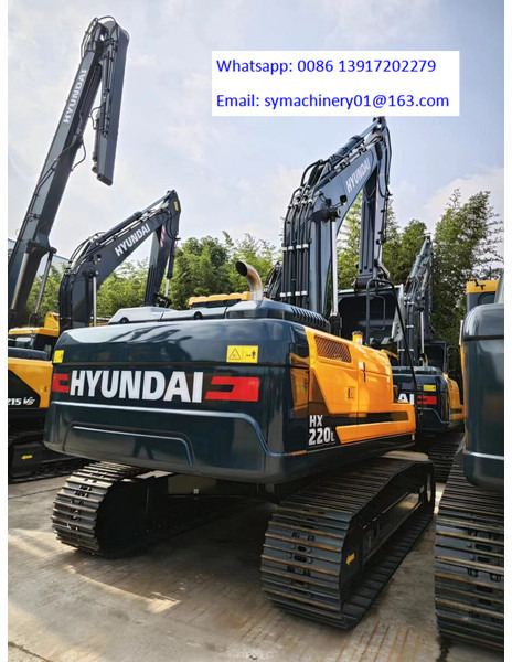 New Crawler excavator Hyundai HX220: picture 8