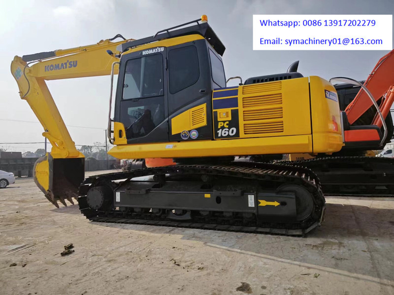 Komatsu PC160 - Crawler excavator: picture 1 Komatsu PC160 - Crawler excavator: picture 1