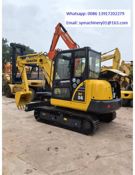 Komatsu PC56 - Mini excavator: picture 1 Komatsu PC56 - Mini excavator: picture 1
