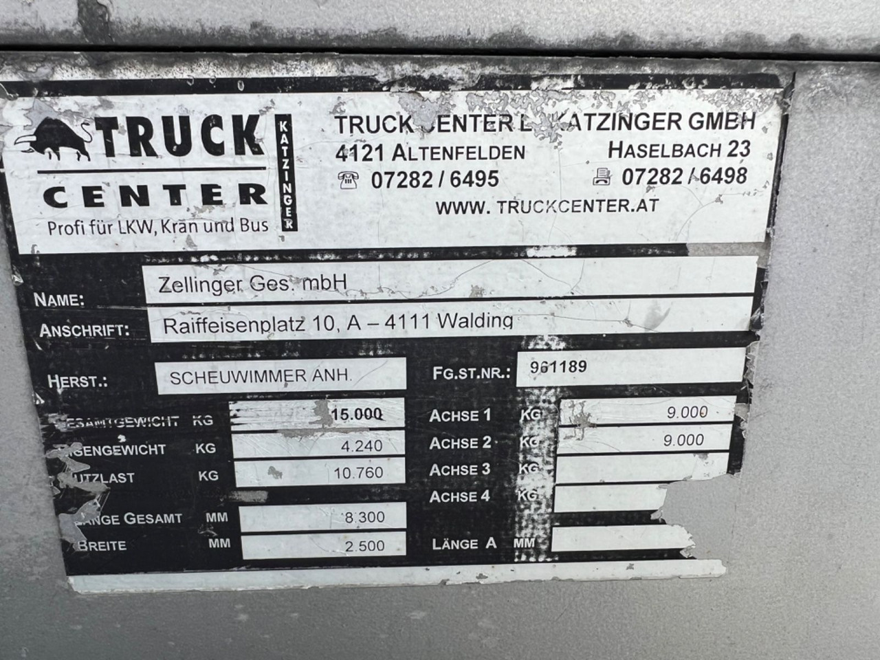 Dropside/ Flatbed trailer Schwarzmüller SCHEUWIMMER: picture 8