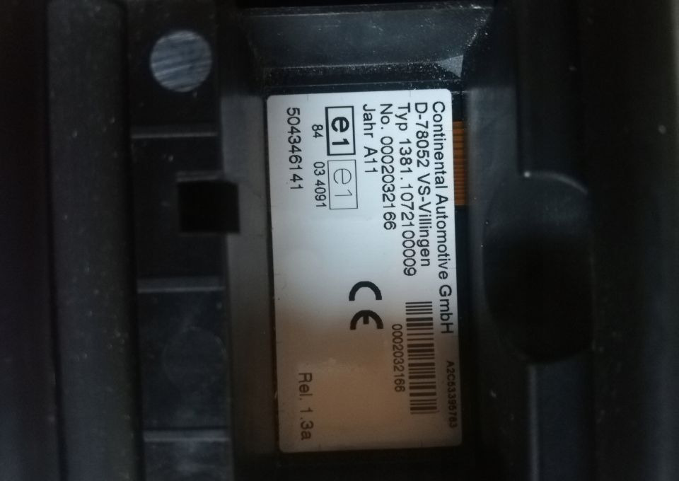 TACHOGRAF IVECO STRALIS 504346141 1,3A - Tachograph for Truck: picture 2 TACHOGRAF IVECO STRALIS 504346141 1,3A - Tachograph for Truck: picture 2