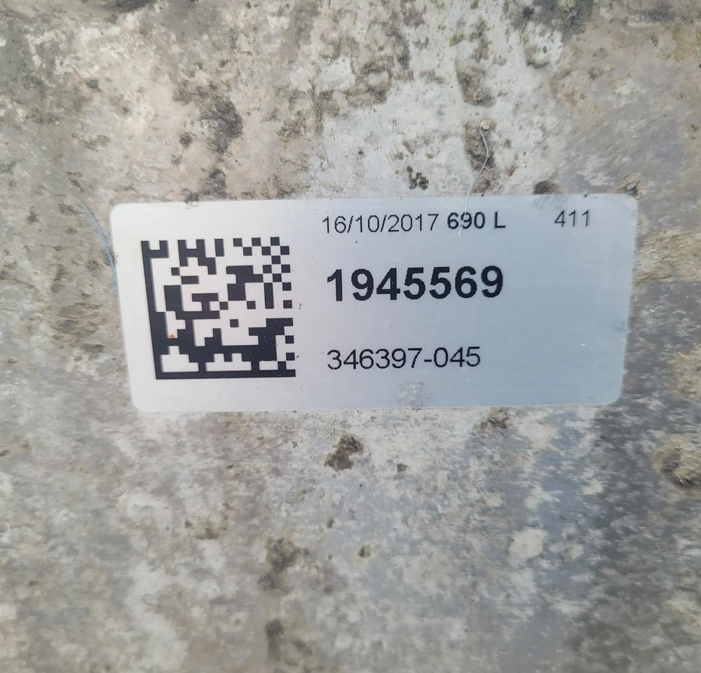 ZBIORNIK PALIWA DAF 690L 1945569 60X68X195CM CHWALIM116 - Fuel tank for Truck: picture 5 ZBIORNIK PALIWA DAF 690L 1945569 60X68X195CM CHWALIM116 - Fuel tank for Truck: picture 5