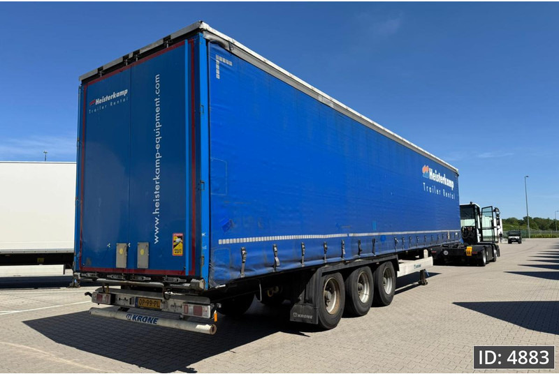 Krone SD / Drum brakes / Alu planks - Curtainsider semi-trailer: picture 3 Krone SD / Drum brakes / Alu planks - Curtainsider semi-trailer: picture 3