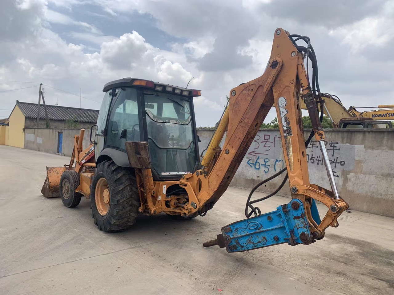 CASE 580M - Backhoe loader: picture 5 CASE 580M - Backhoe loader: picture 5