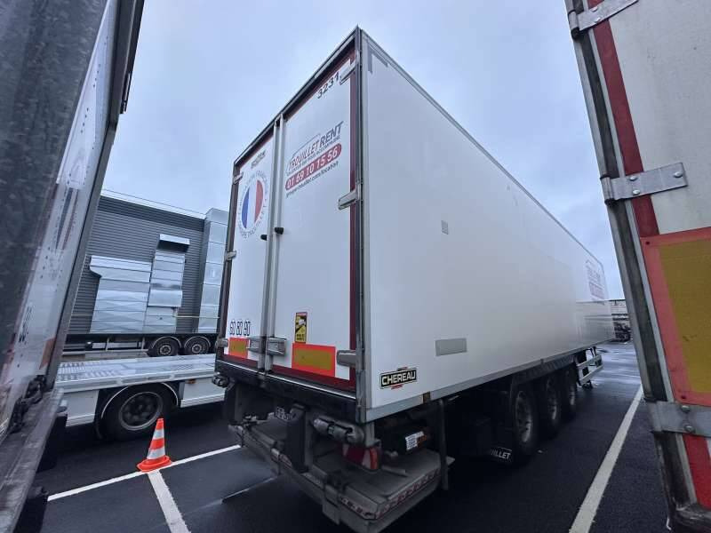 Semi-remorque 3 Essieux 38 TONNES HAYON CAISSE CHEREAU GROUPE CARRIER VECTOR 1950 MT DOUBLE PLANCHER - Refrigerator semi-trailer: picture 2 Semi-remorque 3 Essieux 38 TONNES HAYON CAISSE CHEREAU GROUPE CARRIER VECTOR 1950 MT DOUBLE PLANCHER - Refrigerator semi-trailer: picture 2