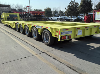 TITAN 120 ton detachable lowbed trailer for sale in Nigeria - Semi-trailer: picture 1 TITAN 120 ton detachable lowbed trailer for sale in Nigeria - Semi-trailer: picture 1