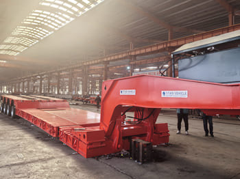 TITAN 4 Axle 100 Ton Lowboy Trailer for Sale in Zambia - Semi-trailer: picture 2 TITAN 4 Axle 100 Ton Lowboy Trailer for Sale in Zambia - Semi-trailer: picture 2
