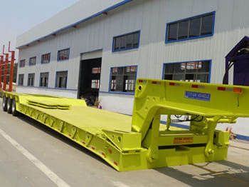 TITAN 60T Detach Lowboy Gooseneck for Sale in Congo - Semi-trailer: picture 1 TITAN 60T Detach Lowboy Gooseneck for Sale in Congo - Semi-trailer: picture 1