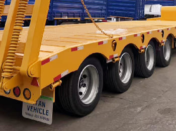 TITAN 4 Axle Low Loader Trailer for Sale in Mali - Low loader semi-trailer: picture 4 TITAN 4 Axle Low Loader Trailer for Sale in Mali - Low loader semi-trailer: picture 4