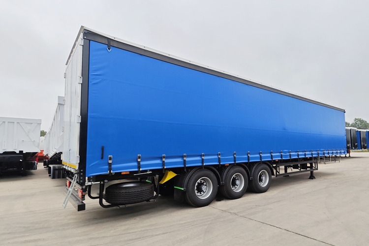 TITAN Curtain Trailer for Sale in Tanzania - Curtainsider semi-trailer: picture 2 TITAN Curtain Trailer for Sale in Tanzania - Curtainsider semi-trailer: picture 2