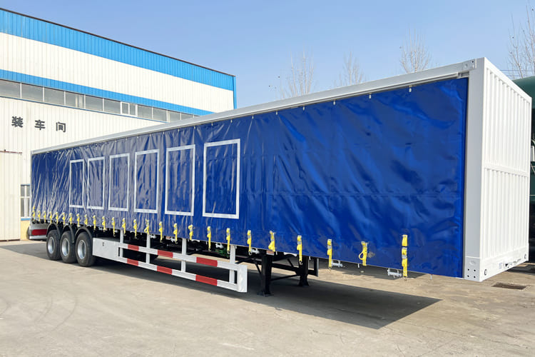 TITAN Curtainsider Trailer for Sale in Zambia - Curtainsider semi-trailer: picture 2 TITAN Curtainsider Trailer for Sale in Zambia - Curtainsider semi-trailer: picture 2