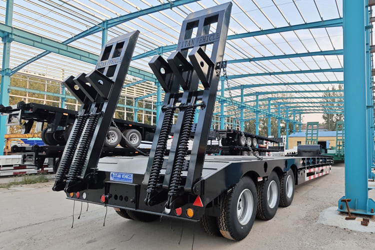 TITAN Low Bed Semi Trailer for Sale in Zambia - Low loader semi-trailer: picture 3 TITAN Low Bed Semi Trailer for Sale in Zambia - Low loader semi-trailer: picture 3