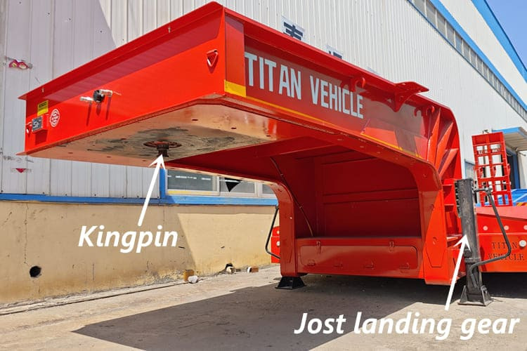 TITAN Lowbed Trailer for Sale in Saudi Arabia - Low loader semi-trailer: picture 5 TITAN Lowbed Trailer for Sale in Saudi Arabia - Low loader semi-trailer: picture 5