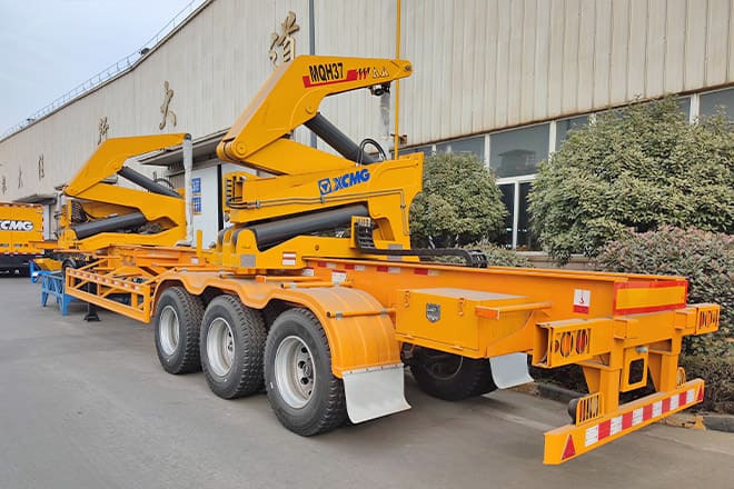 XCMG 37 Ton Side Lifter Container for Sale in Vietnam - Container transporter/ Swap body semi-trailer: picture 2 XCMG 37 Ton Side Lifter Container for Sale in Vietnam - Container transporter/ Swap body semi-trailer: picture 2