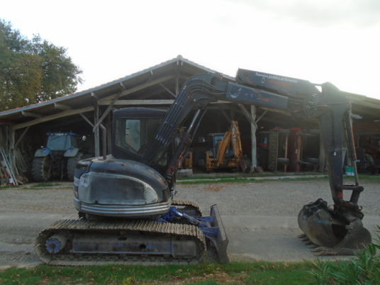 Hitachi ex75-3 - Mini excavator: picture 2 Hitachi ex75-3 - Mini excavator: picture 2