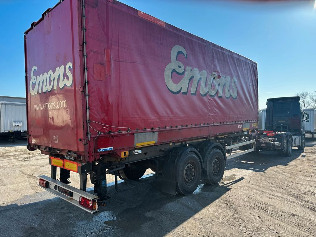 Krone 7,45 Edscha 2x vorhanden - Curtainsider trailer: picture 3 Krone 7,45 Edscha 2x vorhanden - Curtainsider trailer: picture 3