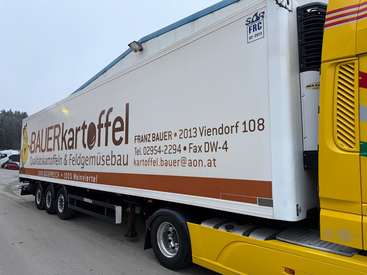 Schwarzmüller Carrier Maxima 1300 ALU LIFT - Closed box semi-trailer: picture 2 Schwarzmüller Carrier Maxima 1300 ALU LIFT - Closed box semi-trailer: picture 2