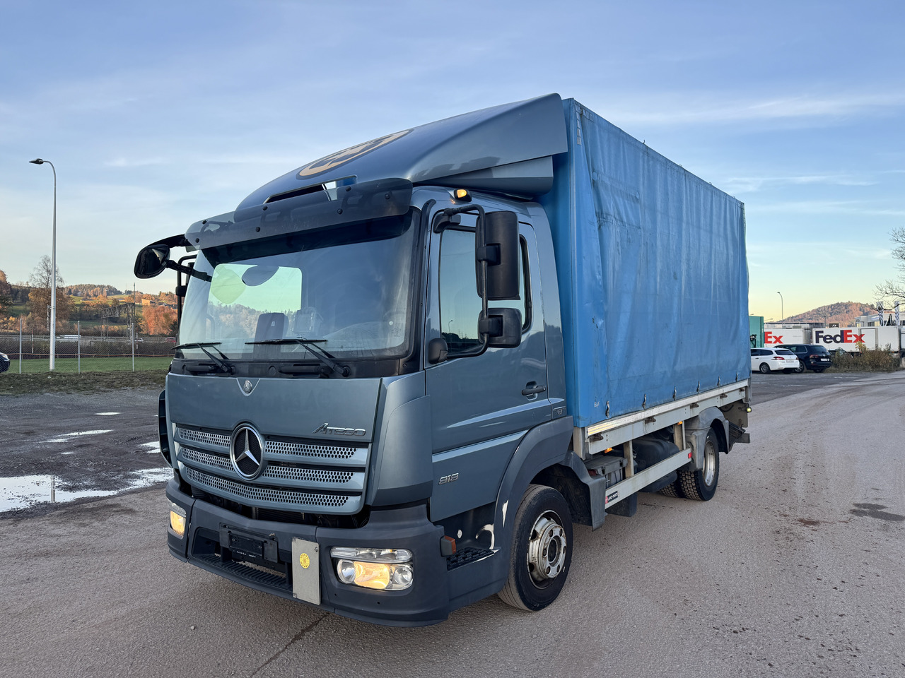 MERCEDES-BENZ Atego 818 - Curtainsider truck: picture 1 MERCEDES-BENZ Atego 818 - Curtainsider truck: picture 1
