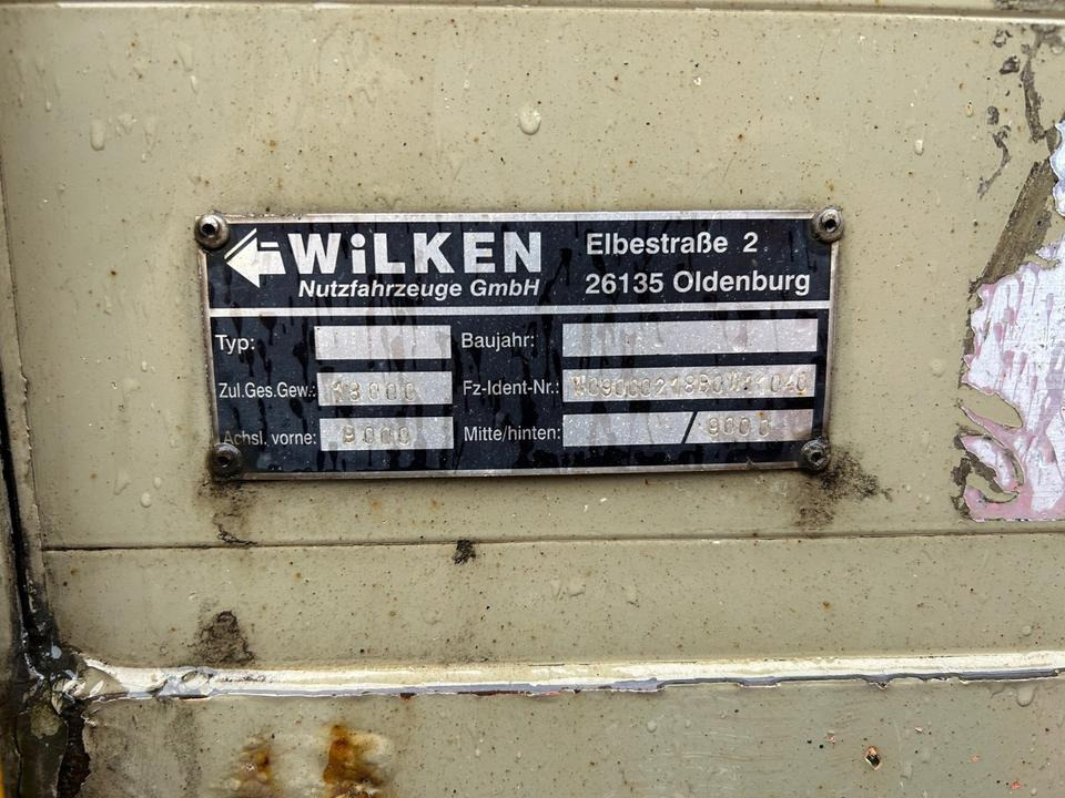 Curtainsider trailer Anhänger + Staplerhalterung + Schiebeverdeck + 1. Hand: picture 11