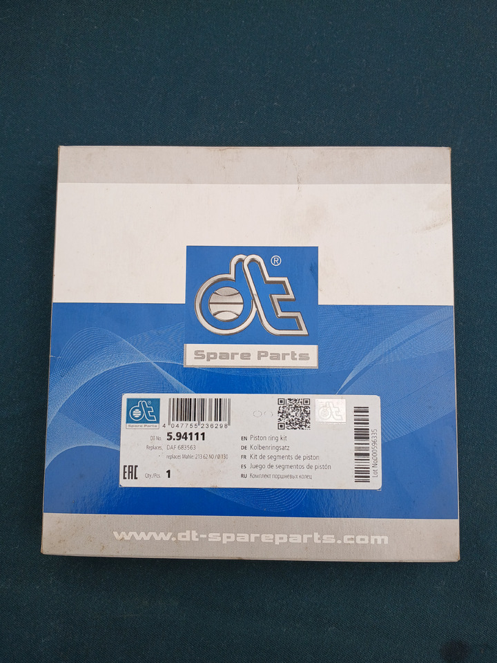 DT Piston rings 594111 for Daf  - Piston/ Ring/ Bushing: picture 1 DT Piston rings 594111 for Daf  - Piston/ Ring/ Bushing: picture 1