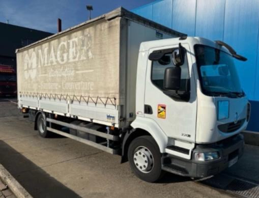 RENAULT midlum 14.220 - Curtainsider truck: picture 1 RENAULT midlum 14.220 - Curtainsider truck: picture 1