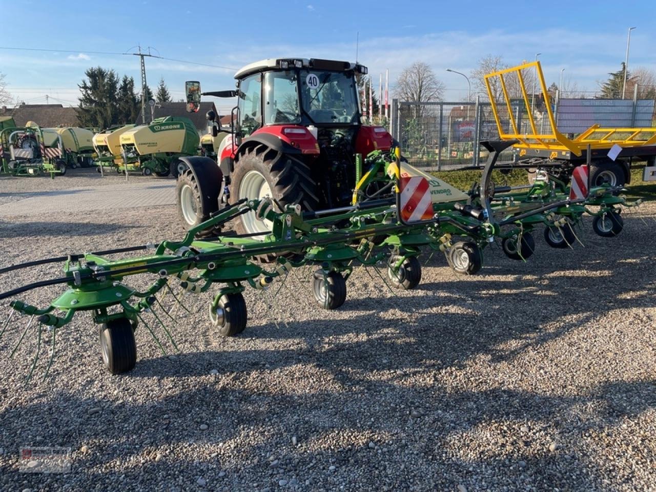 Krone VENDRO 820 - Tedder/ Rake: picture 1 Krone VENDRO 820 - Tedder/ Rake: picture 1