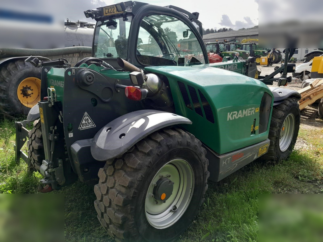 2021 KRAMER KT356 - Telescopic handler: picture 4 2021 KRAMER KT356 - Telescopic handler: picture 4