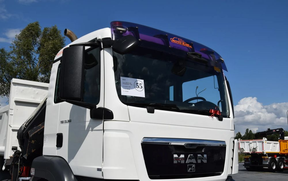 Leasing of  MAN TGS 33.360 / 6x4 / HDS HIAB 122 E-2 HIDUO / STEROWANIE RADIOWE / WYWROTKA / HYDROBURTA / AUTOMAT / KLIMA / TEMPOMAT / KAMERA COFANIA / SPROWADZONY MAN TGS 33.360 / 6x4 / HDS HIAB 122 E-2 HIDUO / STEROWANIE RADIOWE / WYWROTKA / HYDROBURTA / AUTOMAT / KLIMA / TEMPOMAT / KAMERA COFANIA / SPROWADZONY: picture 20